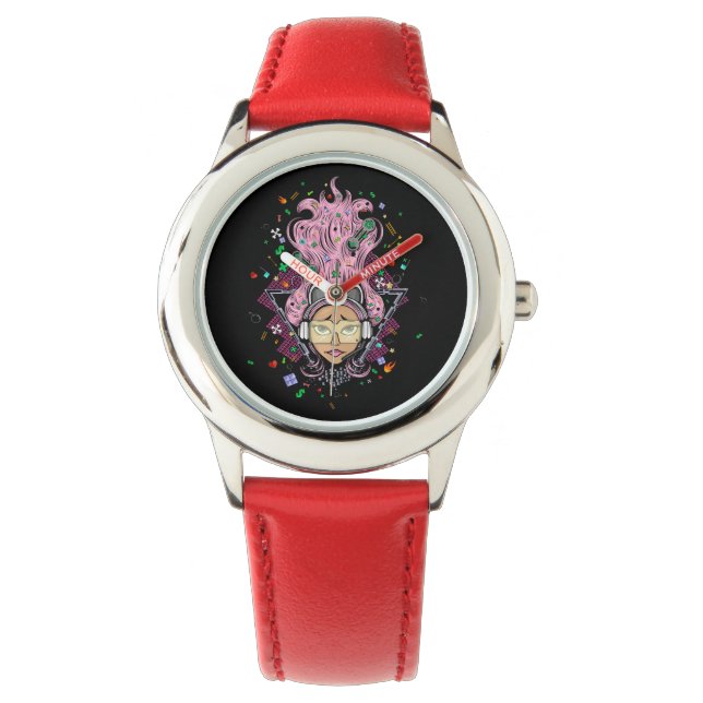 Gamer Girl Horloge (Voorkant)