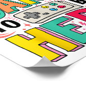 Gamer Girl Ik pauzeerde mijn spel om hier grappige Poster (Hoek)