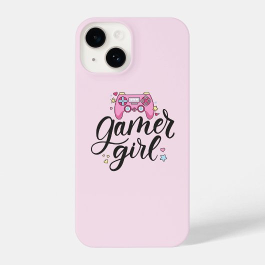 Gamer Girl iPhone Hoesje (Achterkant)