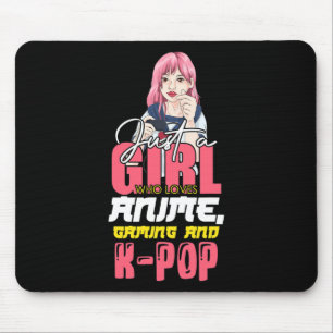 Gamer Girl is een meisje dat houdt van anime en ga Muismat