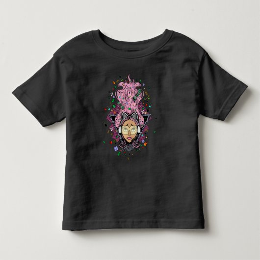 Gamer Girl Kinder Shirts (Voorkant)