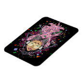 Gamer Girl Magneet (Linkerzijde)