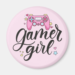 Gamer Girl Magneet