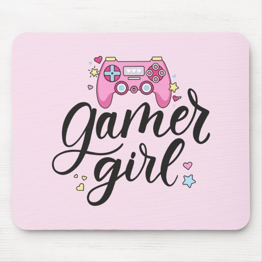 Gamer Girl Muismat (Voorkant)