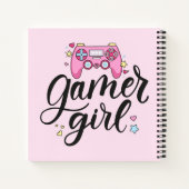 Gamer Girl Notitieboek (Achterkant)