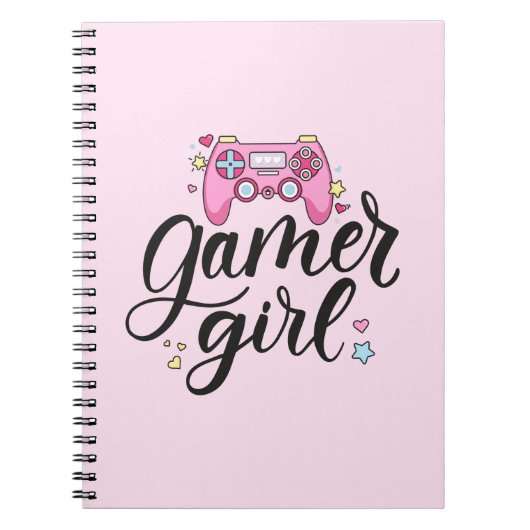 Gamer Girl Notitieboek (Voorkant)