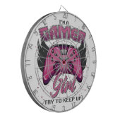 Gamer Girl-ontwerp Dartbord (Voorkant Links)