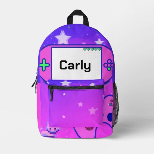 Gamer Girl Persoonlijke rugzak (Voorkant)