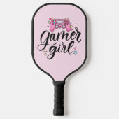 Gamer Girl Pickleball Paddle (Achterkant)