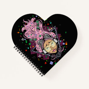 Gamer Girl Plaque Notitieboek