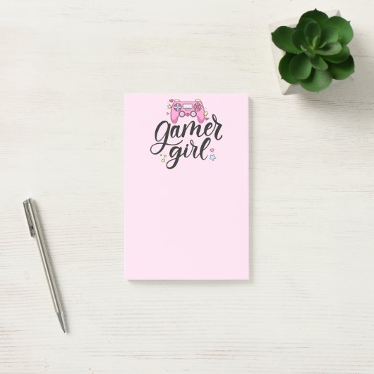 Gamer Girl Post-it® Notes (Kantoor)