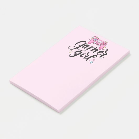 Gamer Girl Post-it® Notes (Schuin)