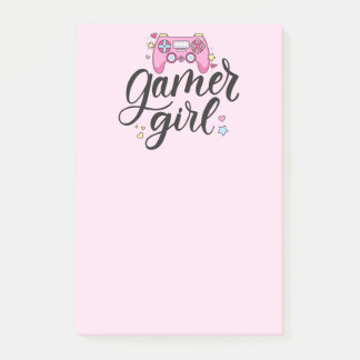 Gamer Girl Post-it® Notes