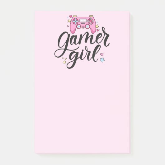 Gamer Girl Post-it® Notes (Voorkant)