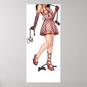 Gamer Girl Poster (Voorkant)