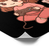 Gamer Girl Poster (Hoek)