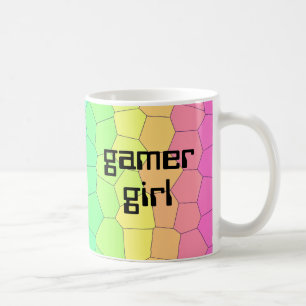 Gamer Girl Rainbow Koffiemok
