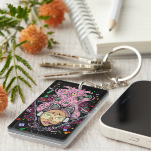 Gamer Girl Sleutelhanger