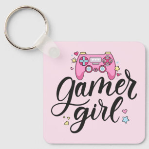 Gamer Girl Sleutelhanger