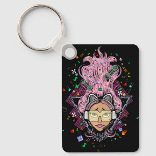 Gamer Girl Sleutelhanger