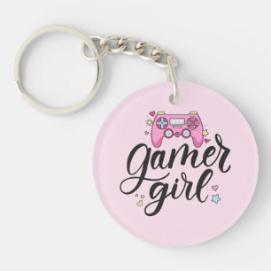 Gamer Girl Sleutelhanger