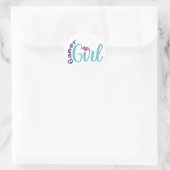 Gamer Girl Sticker - Cute Gaming Gift (Tas)