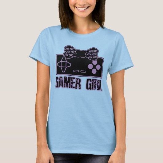 Gamer Girl T-Shirt (Voorkant)