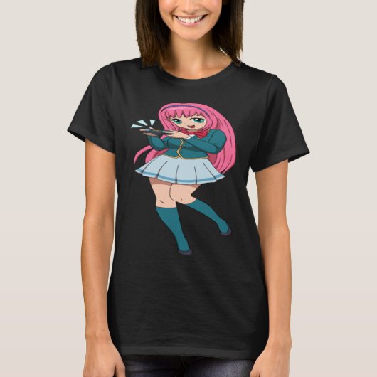 Gamer Girl T-shirt (Voorkant)