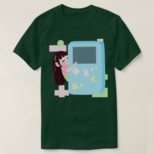 Gamer Girl T-shirt (Design voorkant)