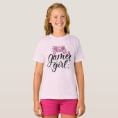 Gamer Girl T-shirt (Voorkant volledig)