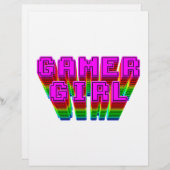 Gamer Girl-tekst (Voorkant / Achterkant)