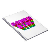 Gamer Girl-tekst Notitieboek (Rechterzijde)