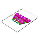 Gamer Girl-tekst Notitieboek (Linkerzijde)