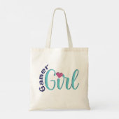 Gamer Girl Tote Bag - Perfect Gaming Gift (Achterkant)