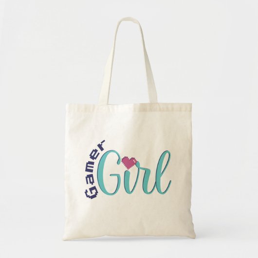Gamer Girl Tote Bag - Perfect Gaming Gift (Voorkant)