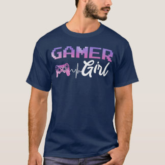 Gamer Girl Videogame Meisjes Gokken Vrouwen Gamen  T-shirt