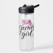 Gamer Girl Waterfles (Links)