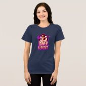 Gamer Goddess Vrouwen Gamers Tri-Blend Shirt (Voorkant volledig)