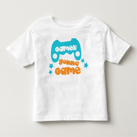 Gamer Gonna Game, Video Game, Joystick, Joypad Kinder Shirts (Voorkant)