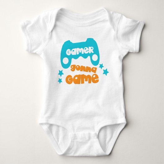 Gamer Gonna Game, Video Game, Joystick, Joypad Romper (Voorkant)