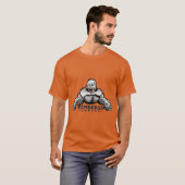 Gamer Gorilla Graphic t-shirt voor mannen (Voorkant volledig)