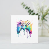 Gamer Graphic Videogame - Kleurrijke videogame Lie (Staand voorkant)