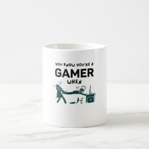 Gamer Grappige Gaming Videogames Geek Koffiemok