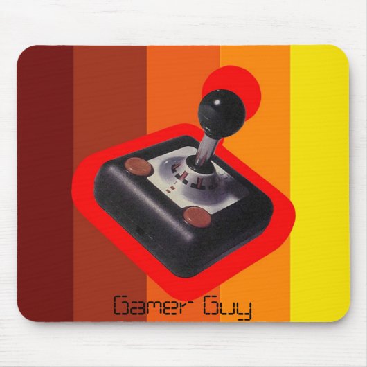 Gamer Guy Mousepad Muismat (Voorkant)