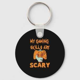 Gamer Halloween Gaming Skills zijn eng grappig Sleutelhanger