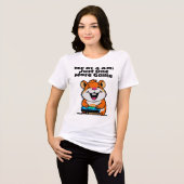 gamer hamster Tri-Blend shirt (Voorkant volledig)
