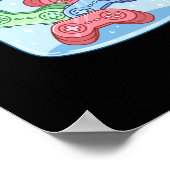 Gamer Happy Pills Sticker Poster (Hoek)