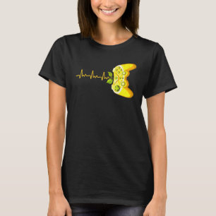 Gamer hartslag Summer Lemon Video Game T-shirt