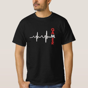 Gamer-hartslag T-shirt