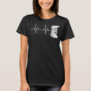 Gamer hartslag Video Game T-shirt